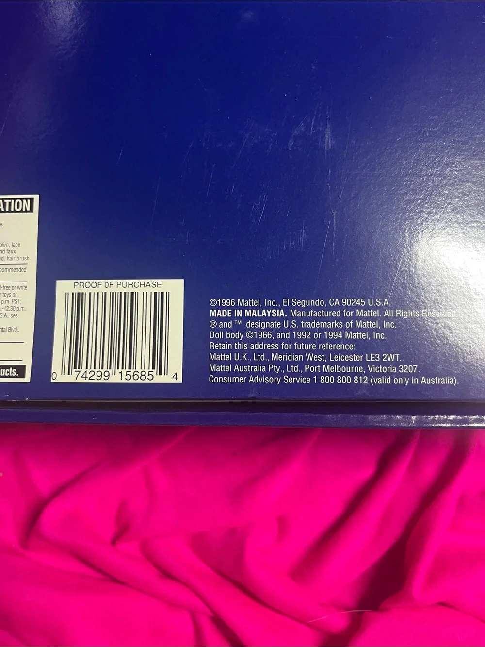 Barbie brand mattel